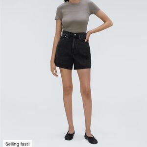 Everlane A-Line Denim Short - Hartford